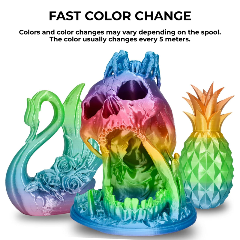 PLA+ HS Silk Rainbow Silk Rainbow 2