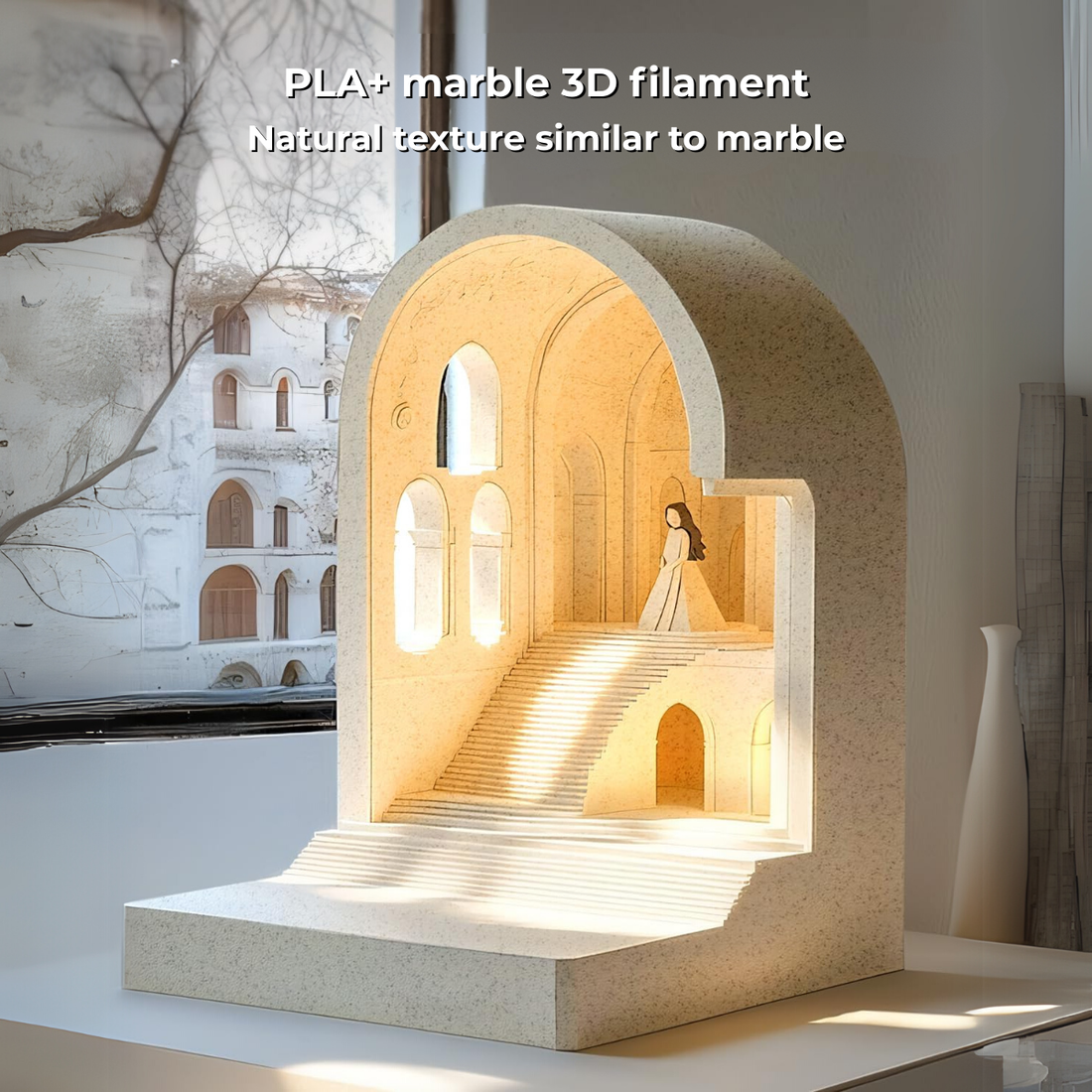 Marble PLA+ High Speed
