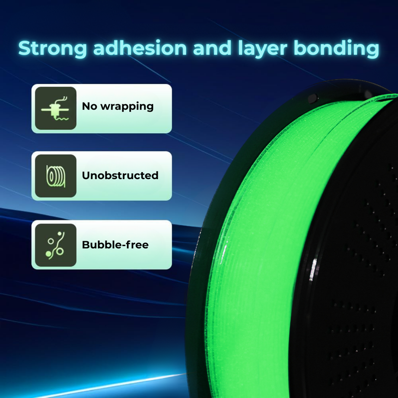 PLA+ High Speed Glow PLA Ultra-Glow turquoise