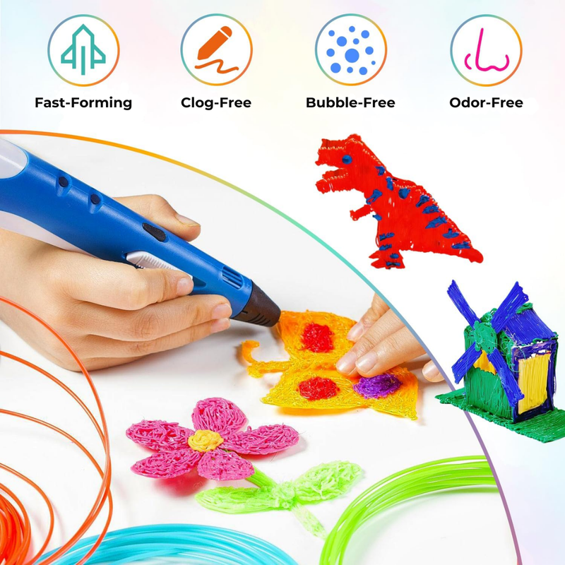 PLA+ HIGH SPEED 20 colors X 5 meters each (100 meters)