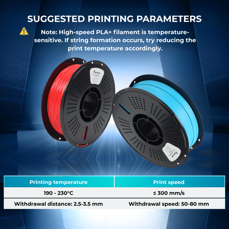 PLA+ HIGH SPEED Red