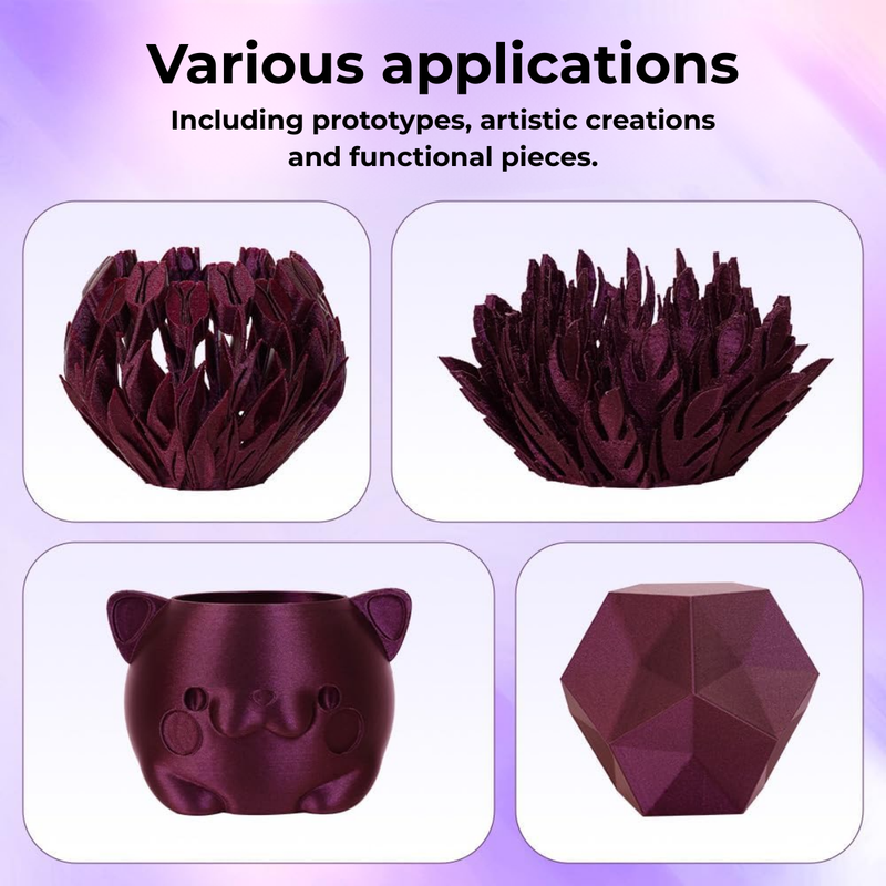 PLA+ High Speed Silk Purple