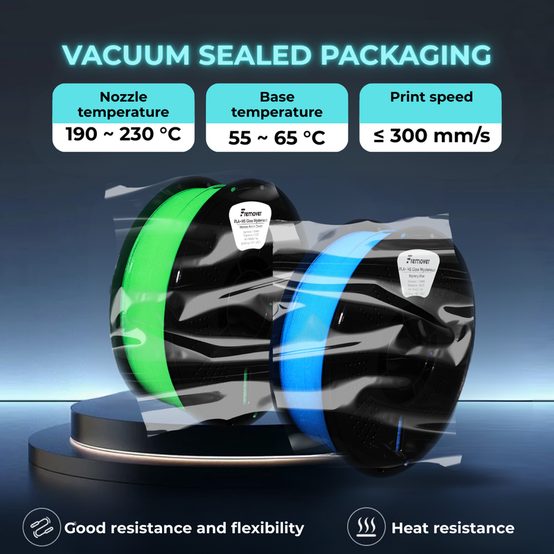 PLA+ High Speed Glow PLA Ultra-Glow turquoise