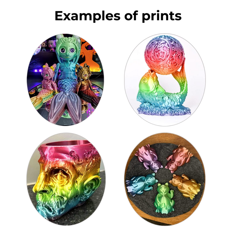 PLA+ HS Silk Rainbow Silk Rainbow 1