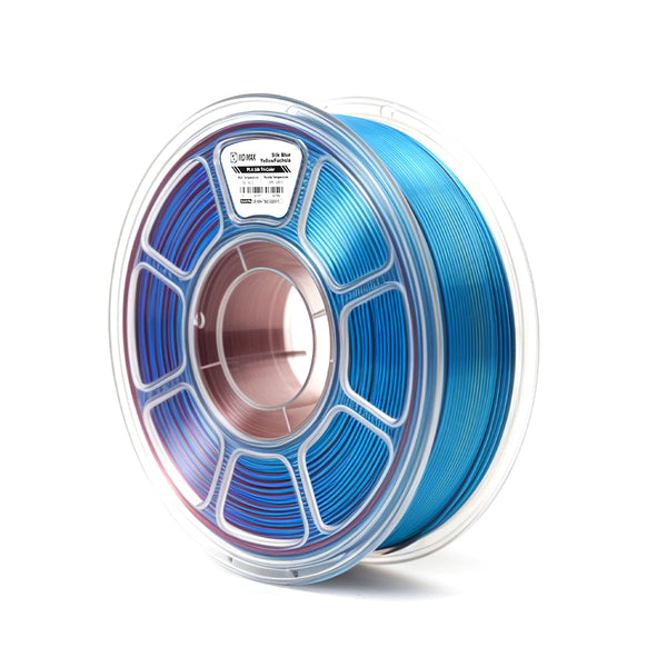 IIID MAX PLA+ Tri-Color Silk HS Blue Yellow Fuchsia